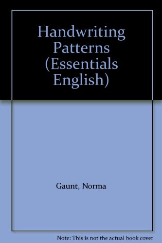Stock image for Handwriting Patterns (Essentials English) for sale by AwesomeBooks