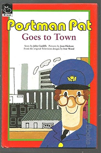Stock image for Postman Pat Goes to Town (Postman Pat Pocket Hippos S.) for sale by AwesomeBooks