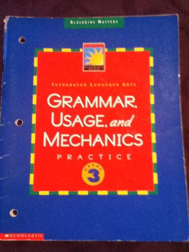 9780590545303: Intergrated Language Arts Grammar, Usage, and Mechanics Practice, Grade 3