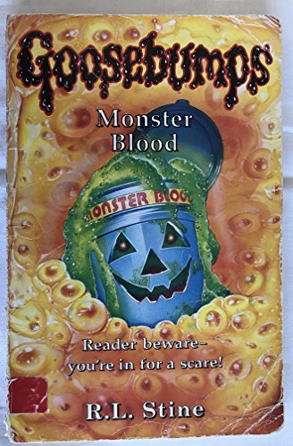 Stock image for Monster Blood (Goosebumps) for sale by AwesomeBooks