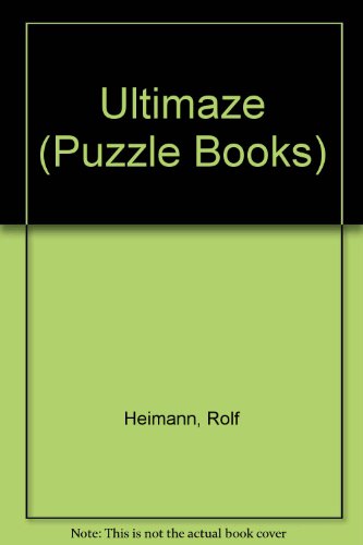 Beispielbild fr Ultimaze (Puzzle Books) zum Verkauf von WorldofBooks