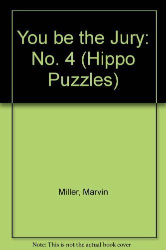 Beispielbild fr You be the Jury: No. 4 (Hippo Puzzles S.) zum Verkauf von WorldofBooks