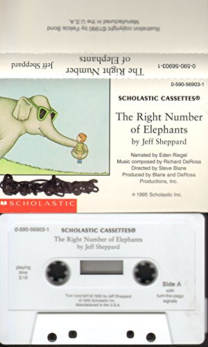 9780590569033: The Right Number of Elephants (Audio Cassette + Book)