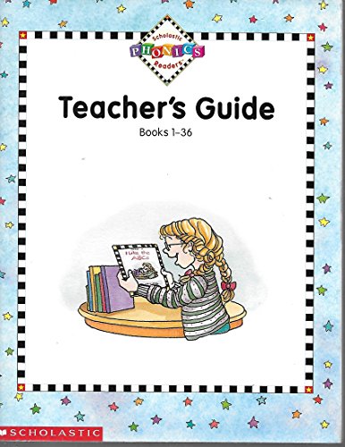 Imagen de archivo de Scholastic Phonics Readers, Teacher's Guide, Books 1-36 a la venta por BooksRun
