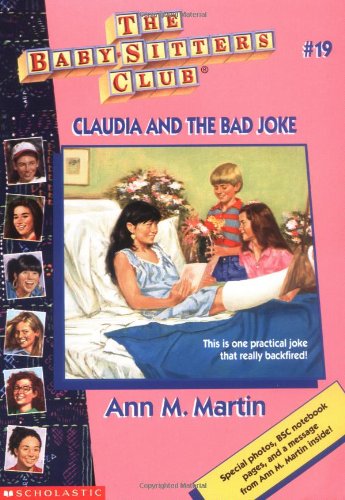 Beispielbild fr Claudia and the Bad Joke (Baby-Sitters Club, No. 19) zum Verkauf von SecondSale