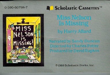 Stock image for MISS NELSON IS MISSING BY HARRY ALLARD for sale by The Yard Sale Store
