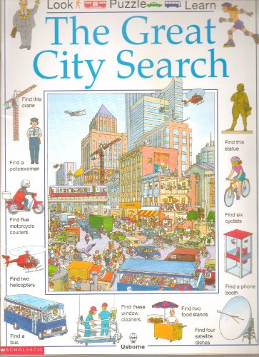 9780590631570: The great city search (Look, puzzle, learn)