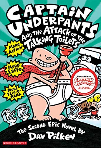 9780590634274: Captain Underpants and the Attack of the Talking Toilets (Captain Underpants #2)