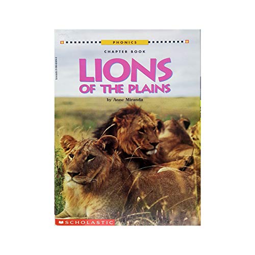 Stock image for Lions of the Plains (Scholastic Phonics Chapter Book) for sale by Once Upon A Time Books