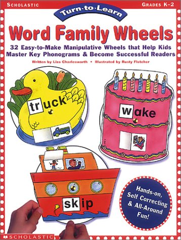 Beispielbild fr Turn-to-Learn: Word Family Wheels (Grades PreK-2) zum Verkauf von SecondSale