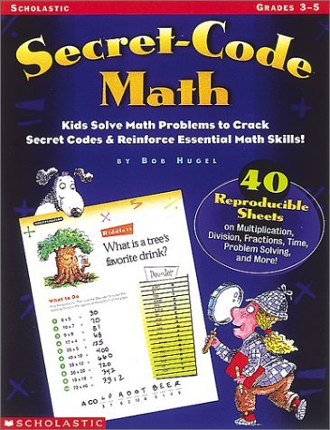 9780590644594: Secret Code Math (Grades 3-5)