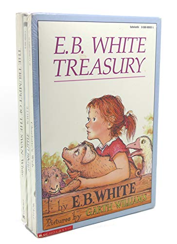 Stock image for E. B. White Treasury: Charlotte's Web, Stuart Little, The Trumpet of the Swan (Boxed Set) for sale by HPB-Ruby