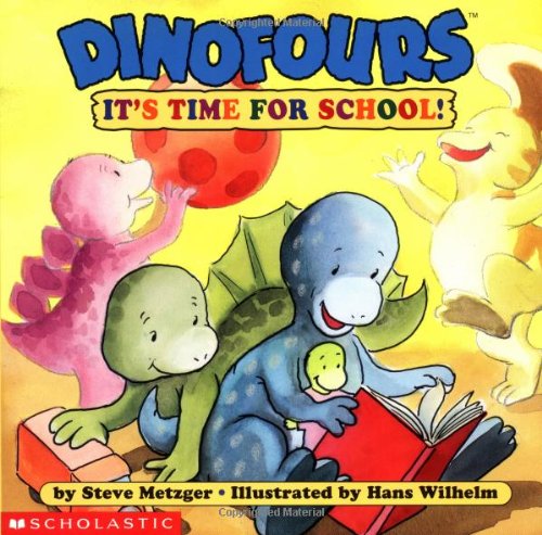 9780590689908: Dinofours It's Time for School!