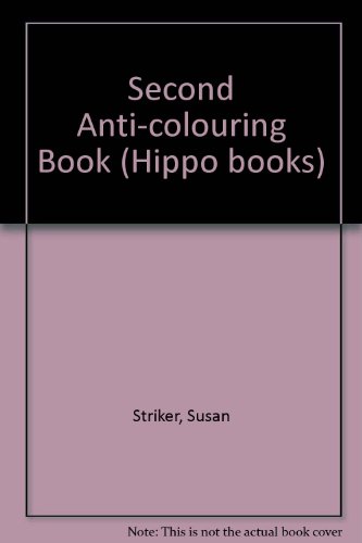 9780590700252: Second Anti-colouring Book