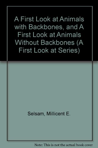 Imagen de archivo de A First Look at Animals with Backbones, and a la venta por Book Express (NZ)