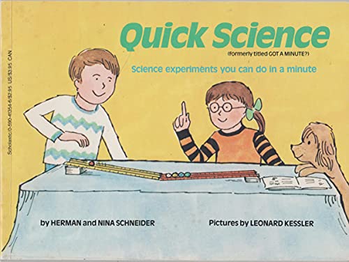 Stock image for Got a Minute? Quick Science Experiments You Can Do for sale by ThriftBooks-Atlanta