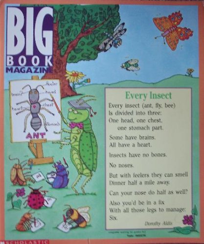 Stock image for Big Book Magazine Topic: Insects for sale by Bearly Read Books
