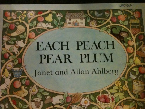 Imagen de archivo de Each Peach Pear Plum (Scholastic BIG BOOKS) a la venta por HPB-Emerald