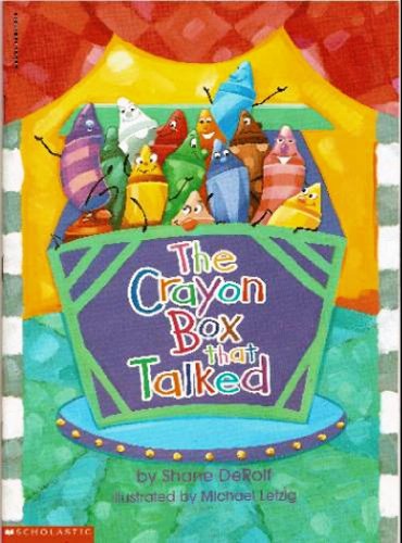 9780590819282: The Crayon Box That Talked