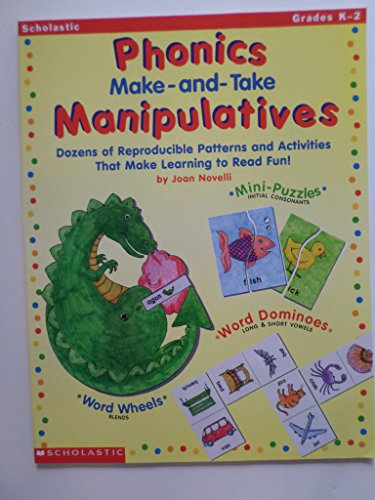 Imagen de archivo de Phonics Make-and-Take Manipulatives (Grades K-2) a la venta por SecondSale