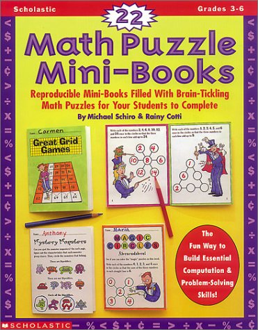 Stock image for 22 Math Puzzle Mini-Books: Reproducible Mini-Books Filled with Brain-Tickling Puzzles for Your Students to Complete for sale by ThriftBooks-Atlanta