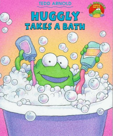 9780590918206: Huggly Takes A Bath (The Monster Under the Bed)