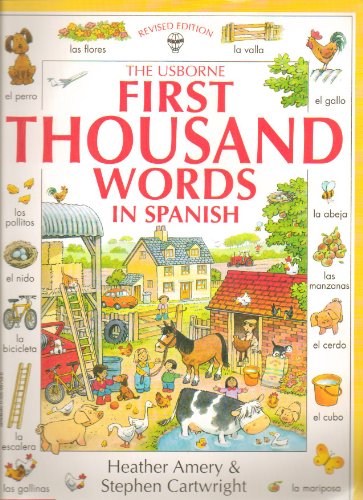Beispielbild fr The Usborne First Thousand Words in Spanish zum Verkauf von Wonder Book