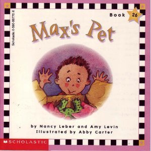 9780590931328: Max's pet (Scholastic phonics readers) by Nancy Leber (1997-08-01)