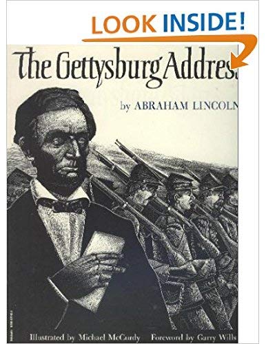 Imagen de archivo de The Gettysburg address a la venta por Better World Books