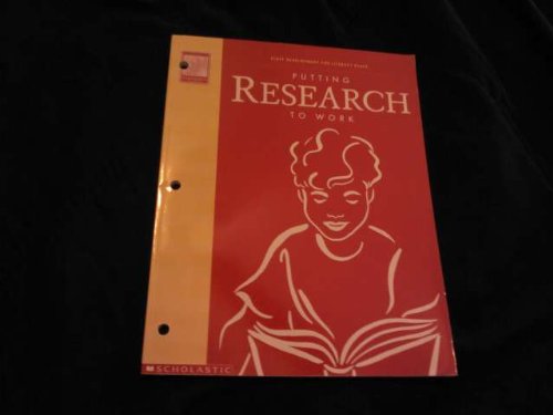 Putting Research to Work (Staff Development for Literacy) (9780590945097) by Gay Su Pinnell