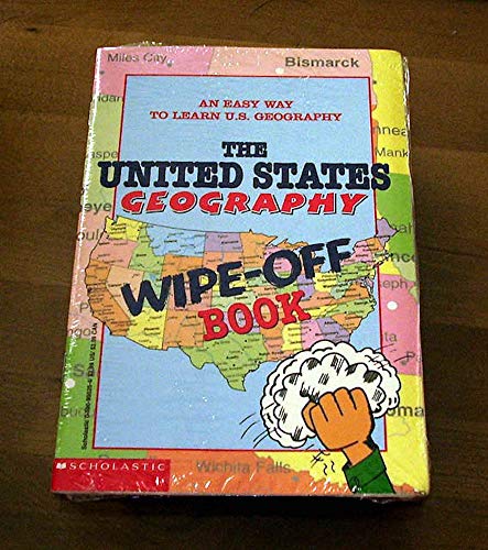 Stock image for The United States Geography Wipe -Off Book for sale by Wonder Book