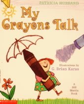 Imagen de archivo de My Crayons Talk a la venta por Better World Books