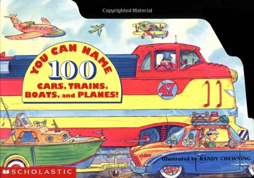 9780590962001: You Can Name 100 Cars, Trains, Boats And Planes