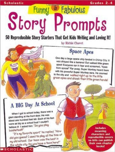 Imagen de archivo de Funny and Fabulous Story Prompts : 50 Reproducible Story Starters That Get Kids Writing and Loving a la venta por Better World Books: West