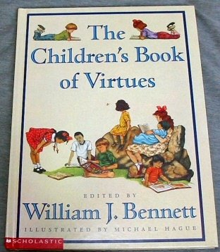 Beispielbild fr The Children's Book of Virtues zum Verkauf von Jenson Books Inc