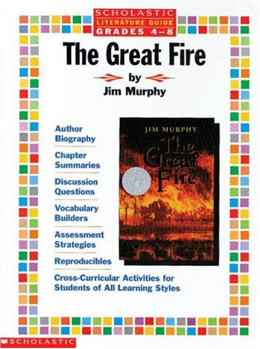 9780590996167: Literature Guide: The Great Fire (Grades 4-8)