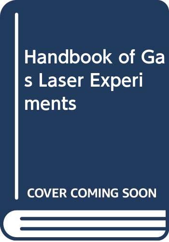 9780592050812: Handbook of Gas Laser Experiments