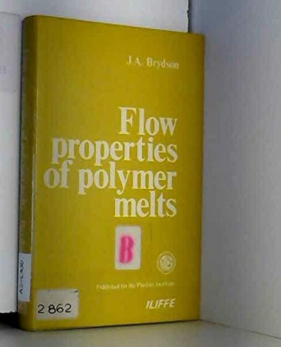 Beispielbild fr Flow Properties of Polymer Melts zum Verkauf von Anybook.com