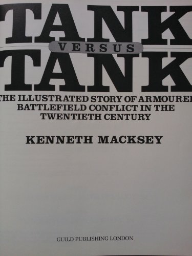 Stock image for Tank Versus Tank for sale by WorldofBooks