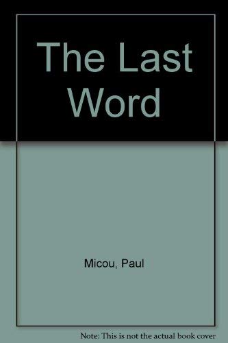 9780593026809: The Last Word