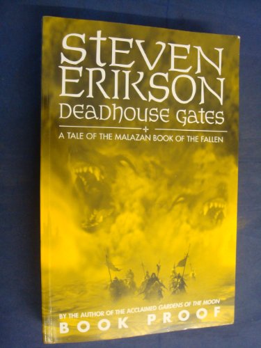 Beispielbild fr Deadhouse Gates (Malazan Book of the Fallen) zum Verkauf von WorldofBooks
