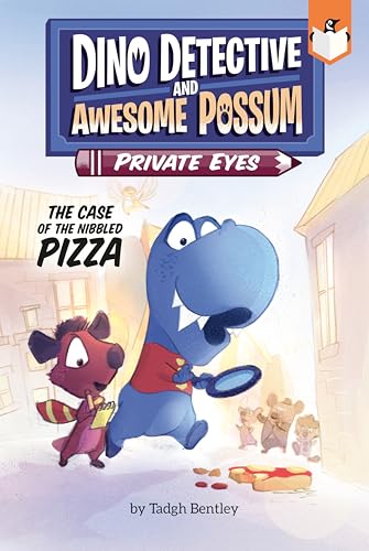 Beispielbild fr The Case of the Nibbled Pizza #1 (Dino Detective and Awesome Possum, Private Eyes) zum Verkauf von SecondSale