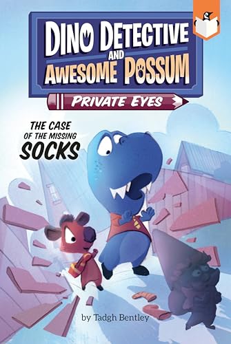Stock image for The Case of the Missing Socks #2 (Dino Detective and Awesome Possum, Private Eyes) for sale by Decluttr