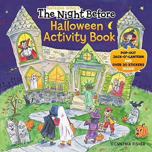 Beispielbild fr The Night Before Halloween Activity Book zum Verkauf von Better World Books
