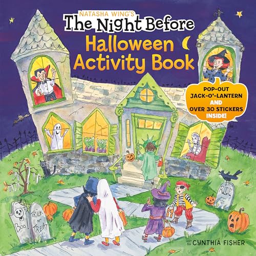 Imagen de archivo de The Night Before Halloween Activity Book a la venta por Better World Books