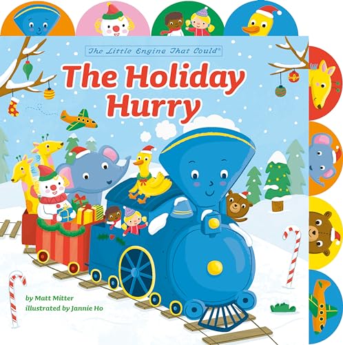 Imagen de archivo de The Holiday Hurry: A Tabbed Board Book (The Little Engine That Could) a la venta por Gulf Coast Books