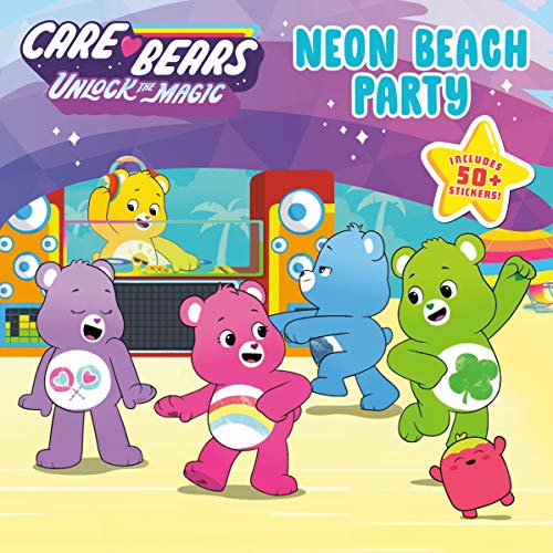9780593097076: Neon Beach Party (Care Bears: Unlock the Magic)