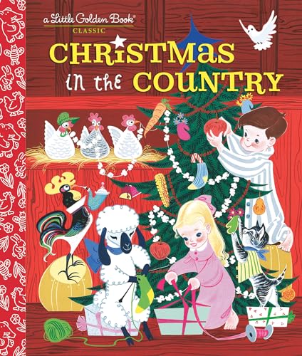 Imagen de archivo de Christmas in the Country (Little Golden Book) a la venta por Reliant Bookstore