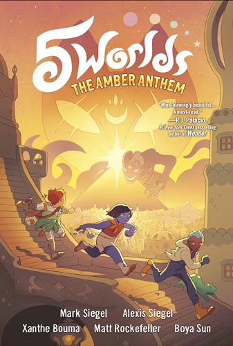 Stock image for 5 Worlds Book 4: The Amber Anthem: (A Graphic Novel) for sale by ThriftBooks-Atlanta