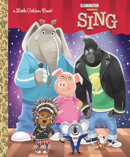 Imagen de archivo de Illumination's Sing Little Golden Book a la venta por ThriftBooks-Dallas